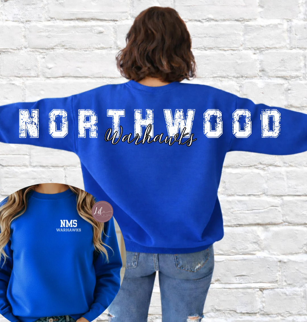 Northwood Long Back Sweatshirt