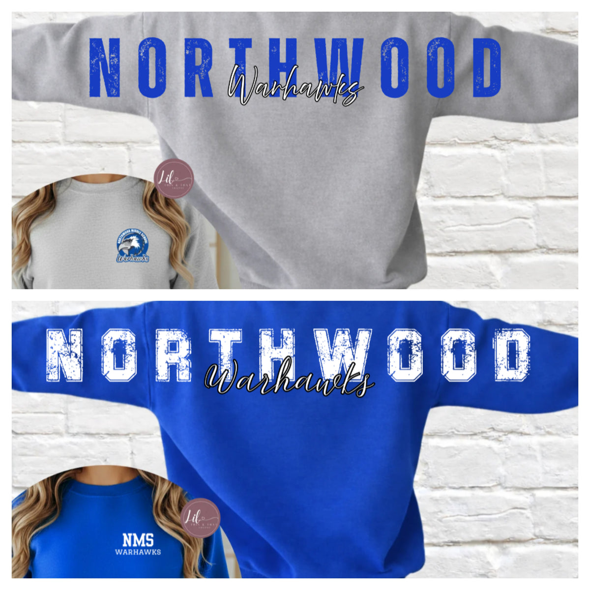 Northwood Long Back Sweatshirt