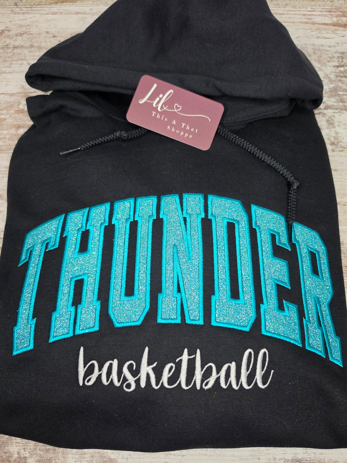 Embroidery: Thunder Basketball
