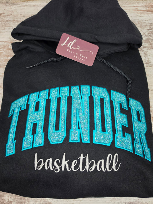 Embroidery: Thunder Basketball