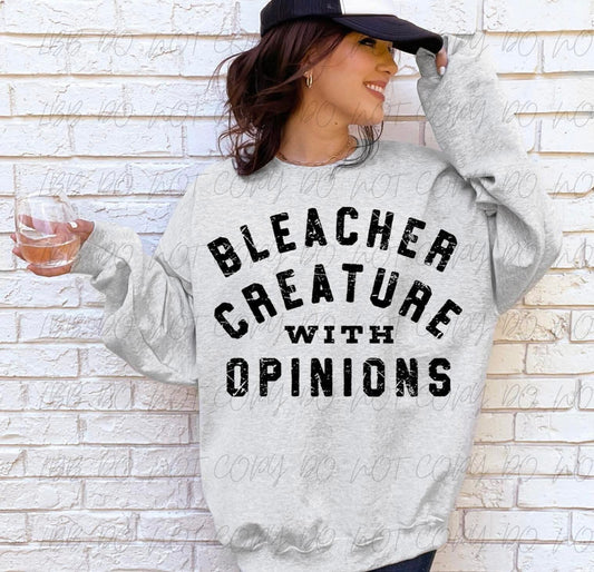 Bleacher Creature with Opinions