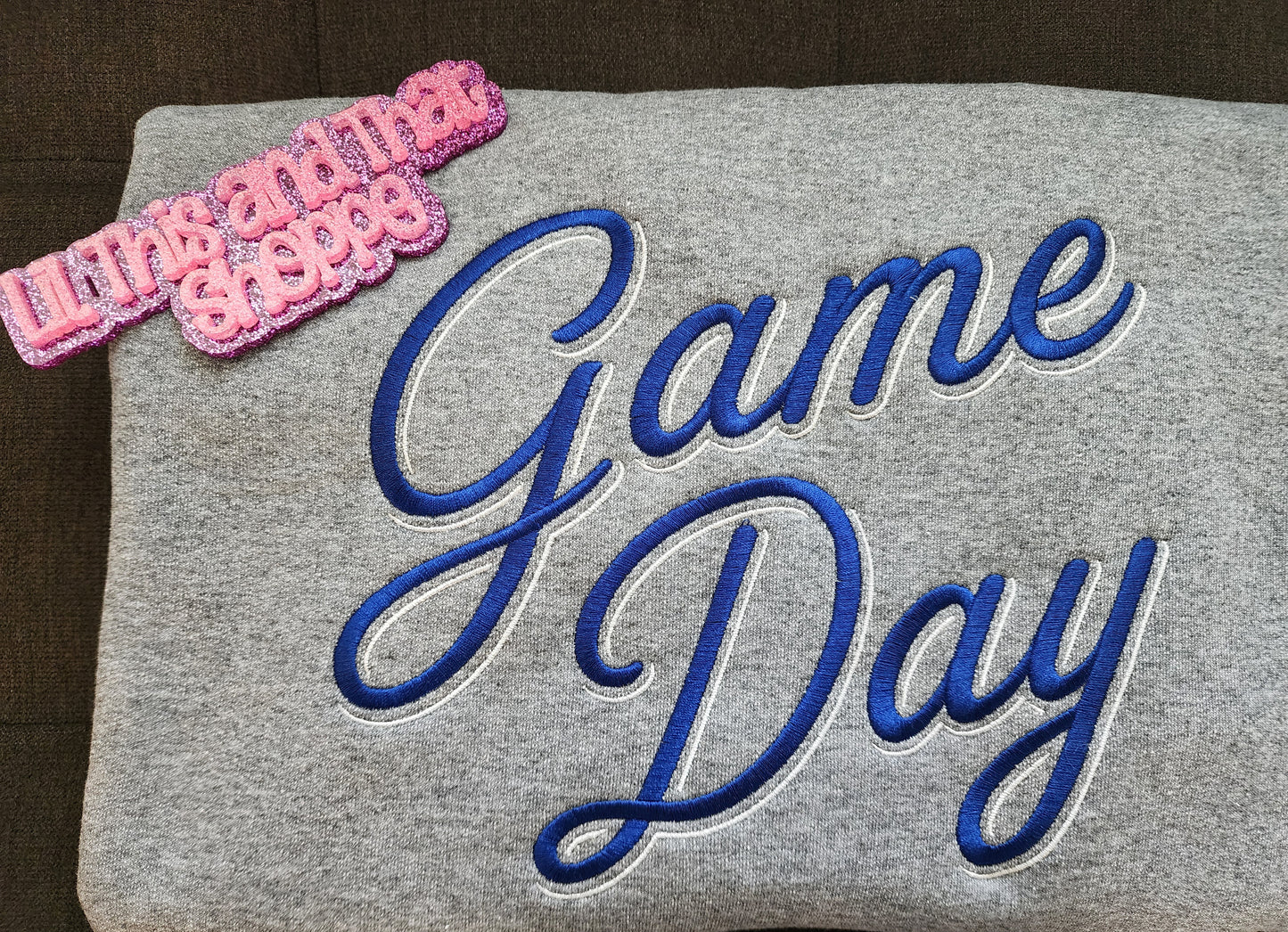 Embroidery: Game Day