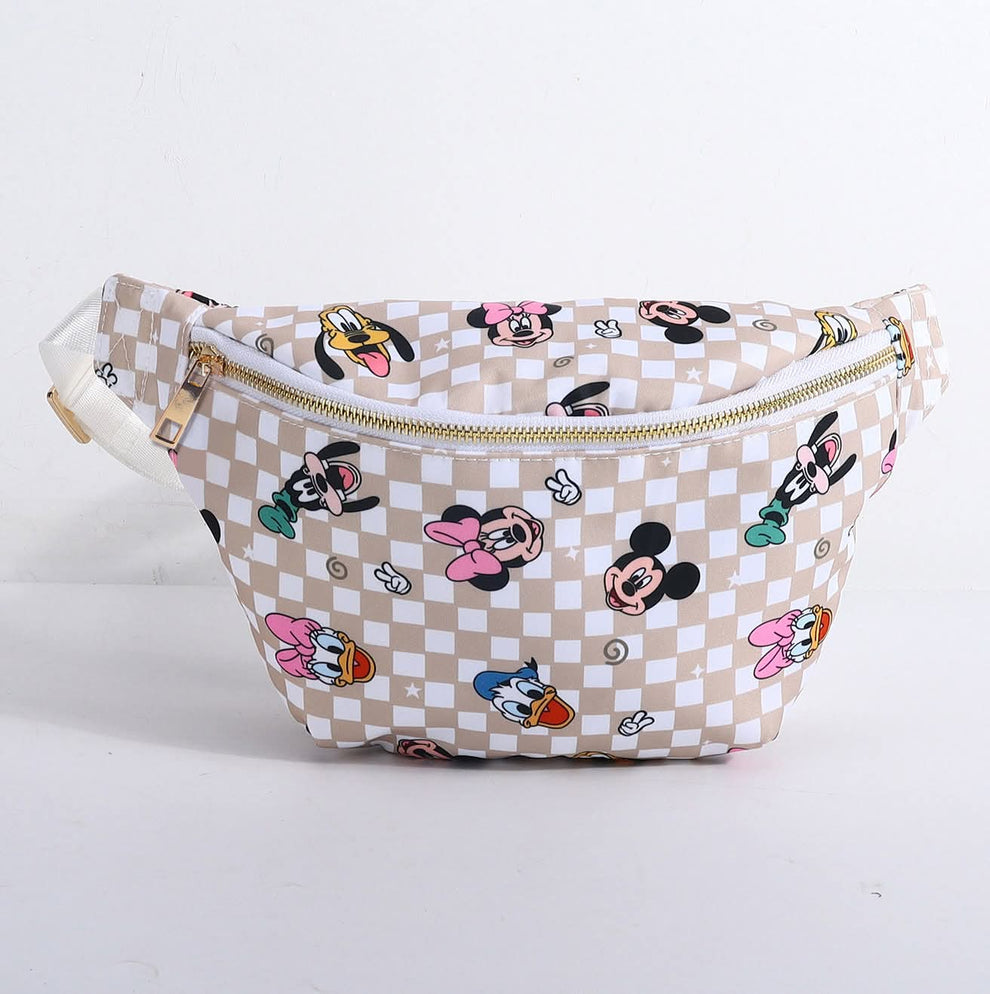 Character Printed Fanny Packs  **Pre-Order**