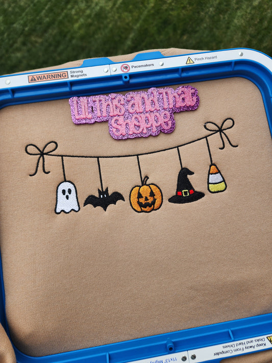 Embroidery: Halloween Banner