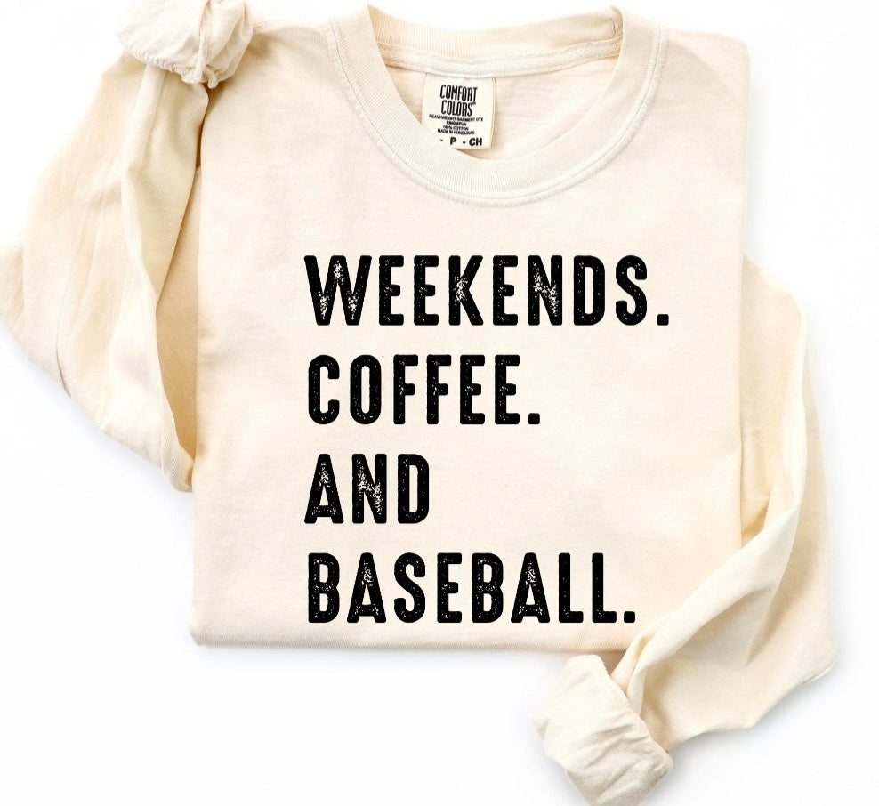 Weekends Coffee and Baseball