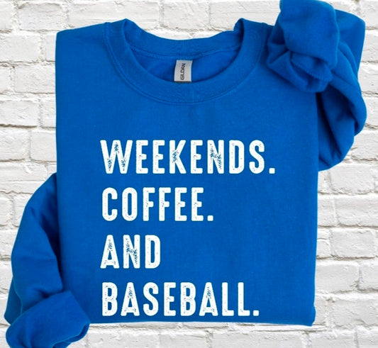 Weekends Coffee and Baseball