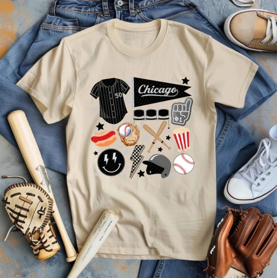 Chicago Baseball Tee