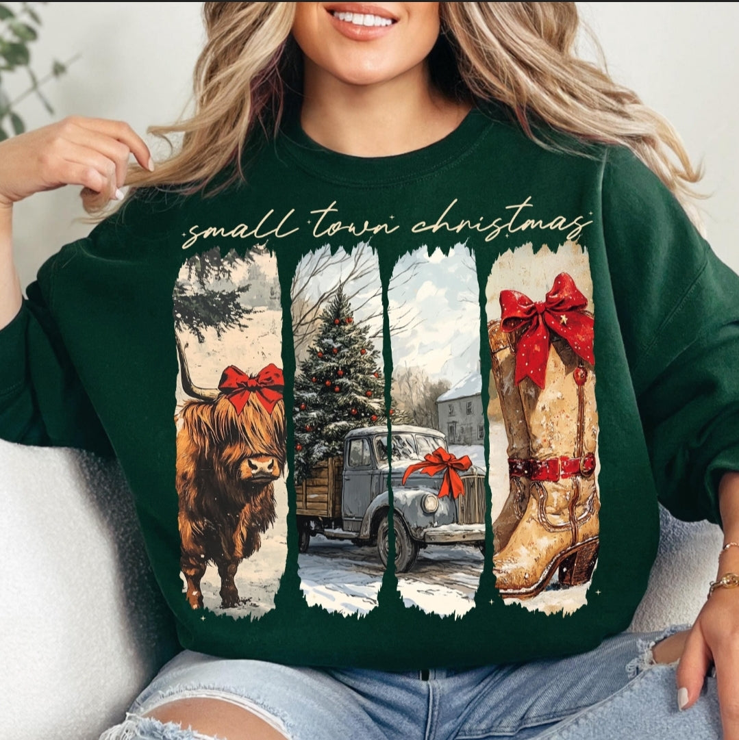 Vintage Small Town Christmas