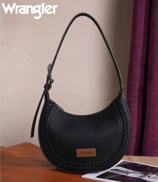 Wrangler Crescent Crossbody Shoulder Bag