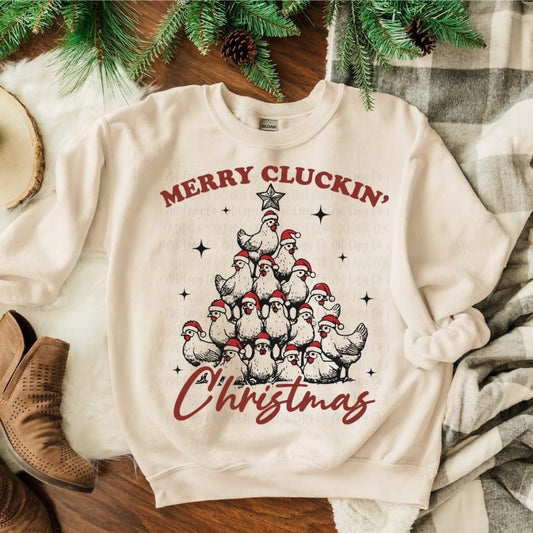 Merry Cluckin Christmas