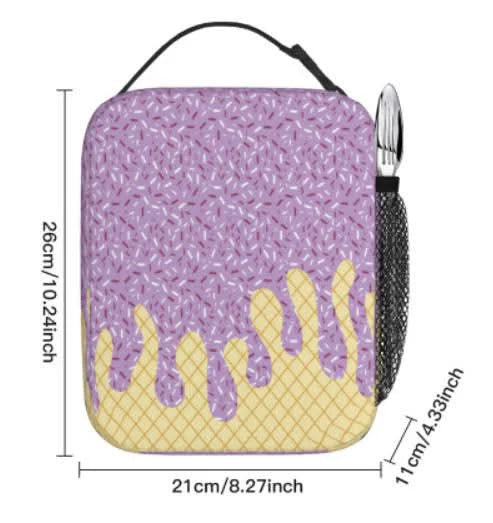 Ice Cream Drip Lunch Bag **Pre-Order**